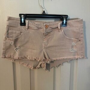 Refuge Distressed Short Shorts